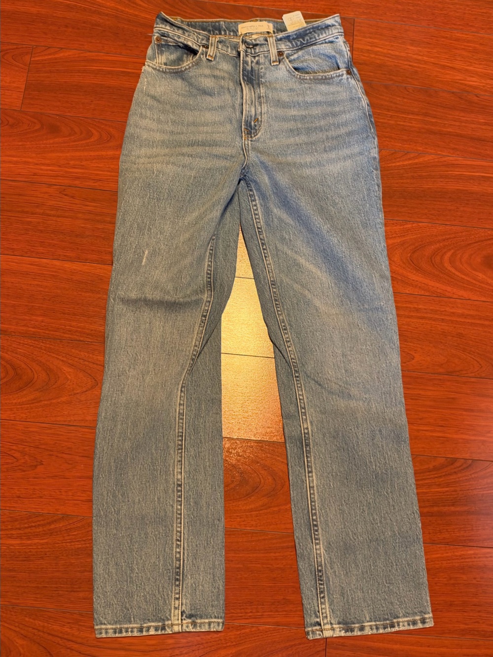Abercrombie & Fitch Light Blue Straight Jeans
